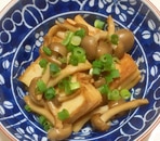 厚揚げとしめじのマヨポン焼き